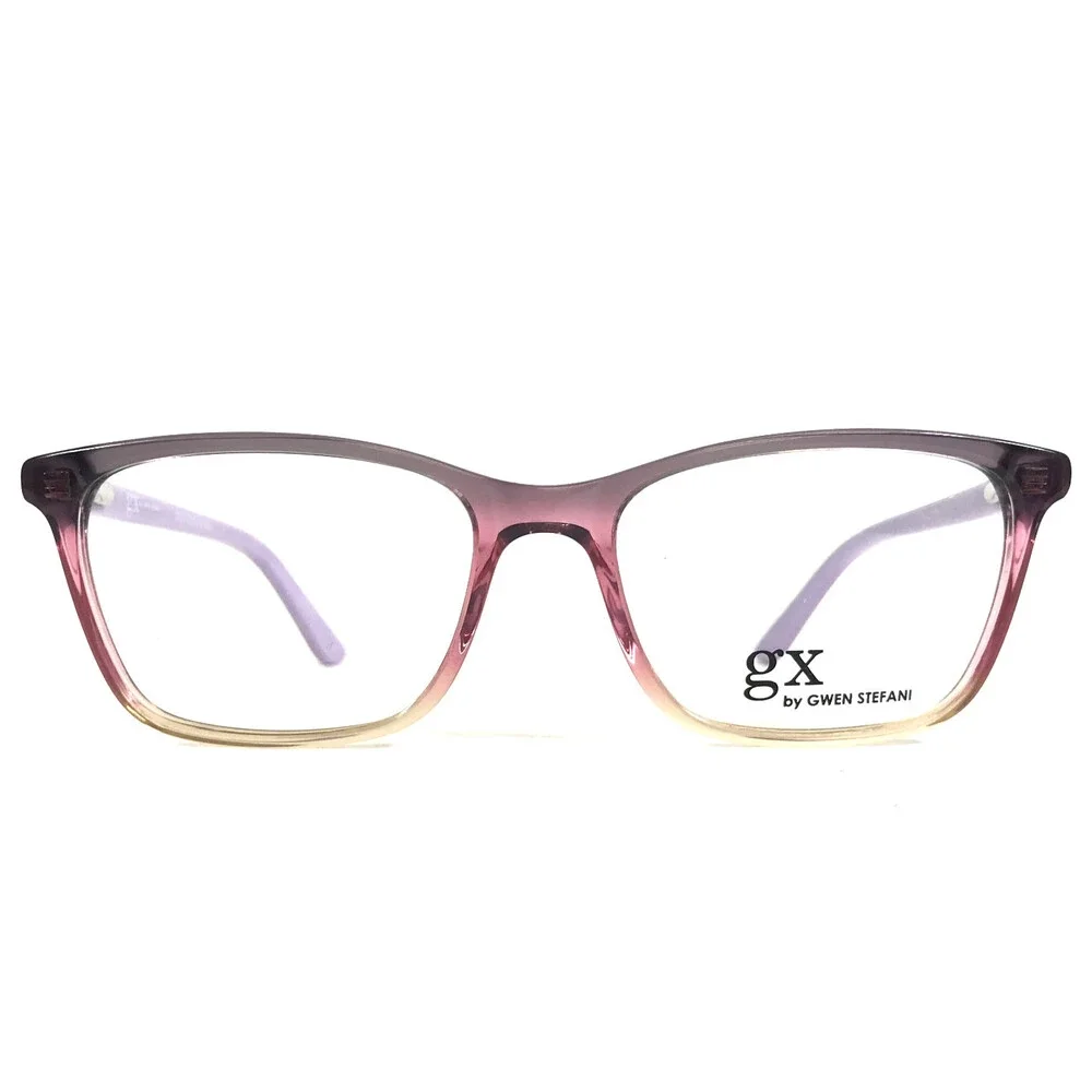 GX by Gwen Stefani Eyeglasses Frames GX824 PUR Purple Gradient Cat Eye 50-16-130